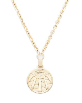 Jennifer Zeuner Marisol Sun Ray Here Comes the Sun Disc Pendant Necklace, 16-18