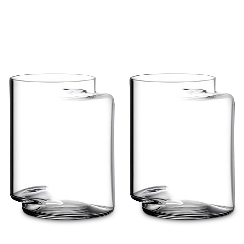 Nude Glass Juno Tumblers, Set Of 2 In Clear