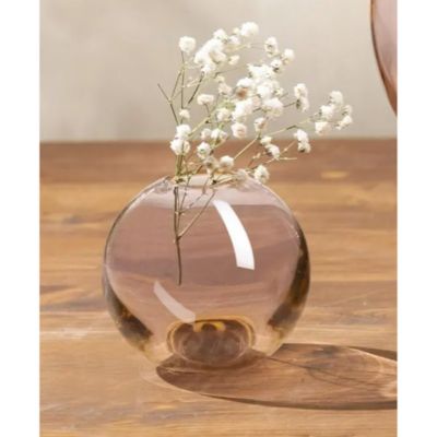 Small Mars Vase, Steel Apricot