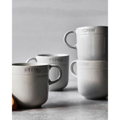 16 oz. Mug, White Truffle, Set of 4
