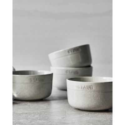 5" Cereal Bowl, White Truffle, Set of 4