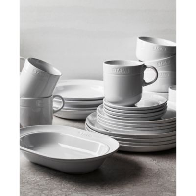 White Dinner Plate, Set of 4