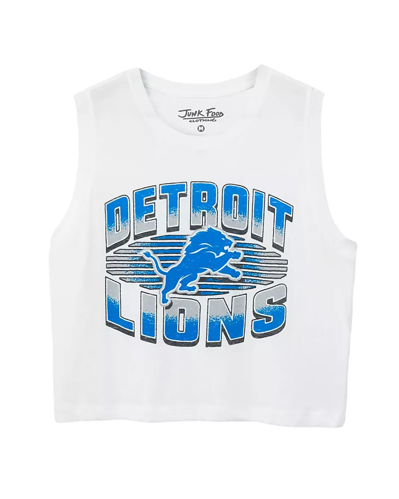 Junk Food Clothing Women's Nfl Detroit Lions Tank Top