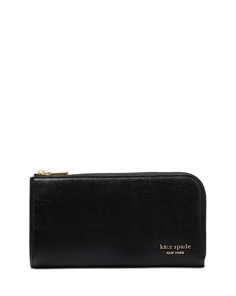 Kate Spade New York Devin Saffiano Leather Wallet In Black