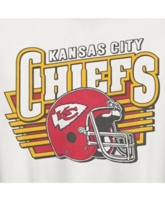 Women's NFL Kansas City Chiefs Kickoff Cropped Crew Fleece Tee