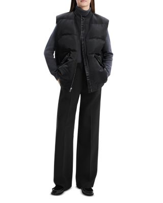 Theory Oversized Flight Vest | Bloomingdale's