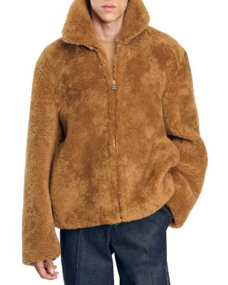 Sandro - Mouton Shearling Jacket