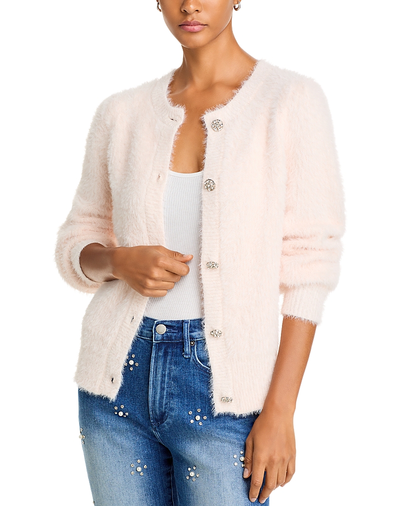 Aqua Eyelash Cardigan - Exclusive