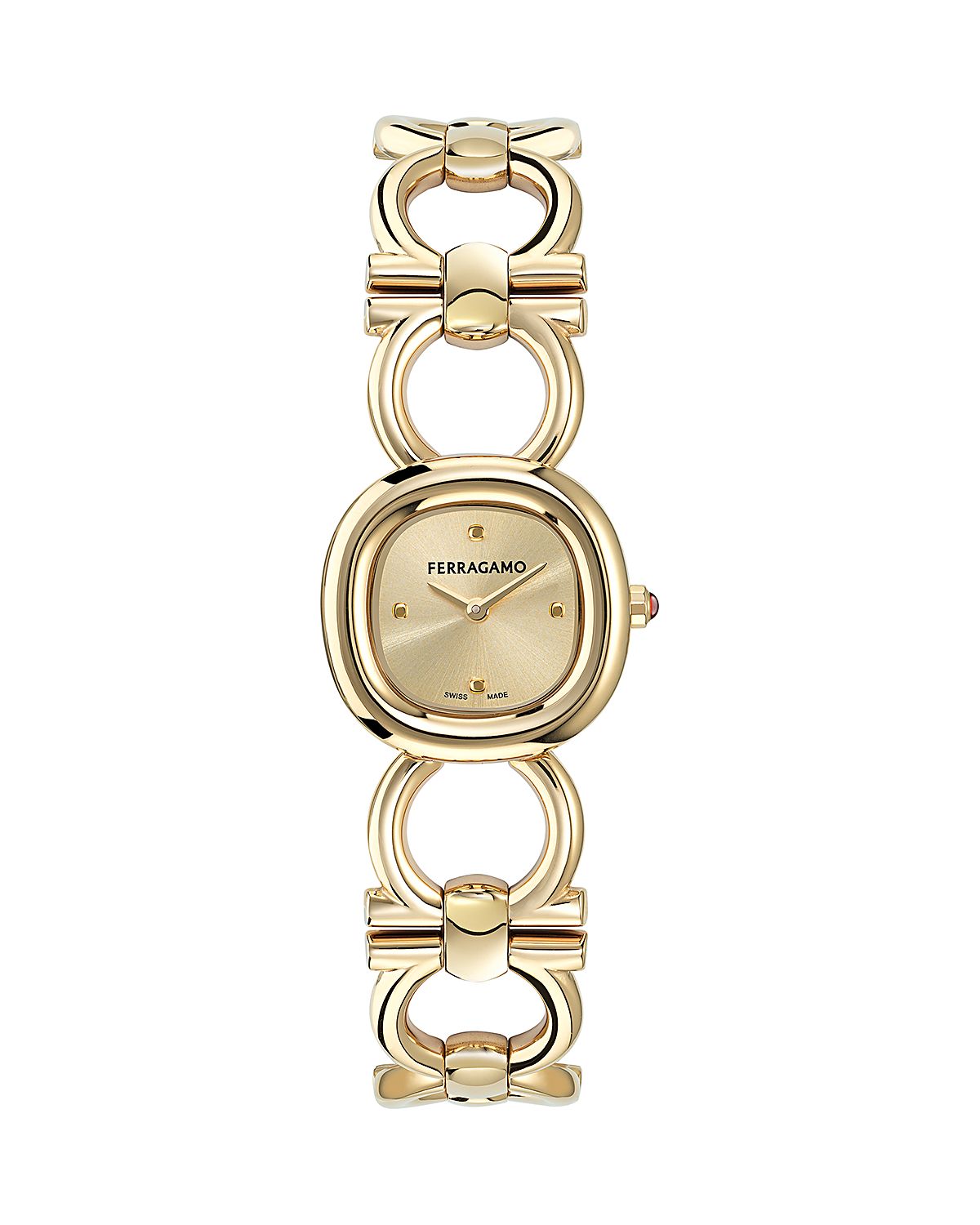 Ferragamo Double Gancini Watch, 25mm