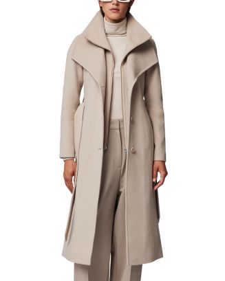 Soia & Kyo Ilana Lapel Single Breasted Coat | Bloomingdale's