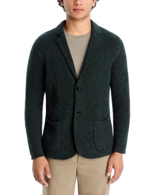Winter Wool, Cotton & Nylon Moulin&eacute; Sweater Jacket