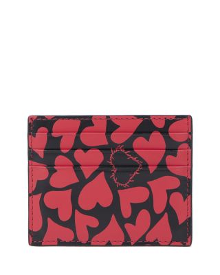 The Kooples Heart Leather Card Case