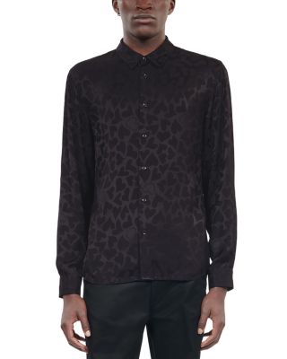 The Kooples - Jacquard Long Sleeve Shirt