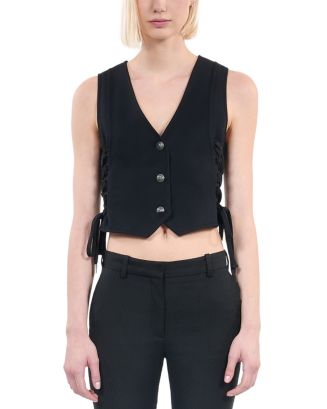 トップス theredthread S cow lace up vest 71Jd7TGh+FL._SY350_QL65_.jpg