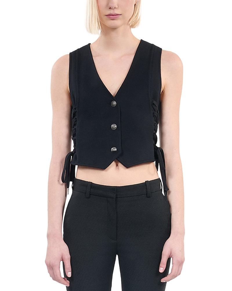 The Kooples Lace Up Vest