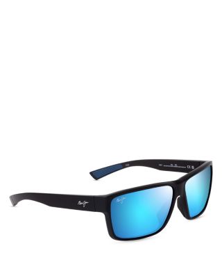 Maui Jim - Uila Rectangular Wrap Sunglasses, 62mm