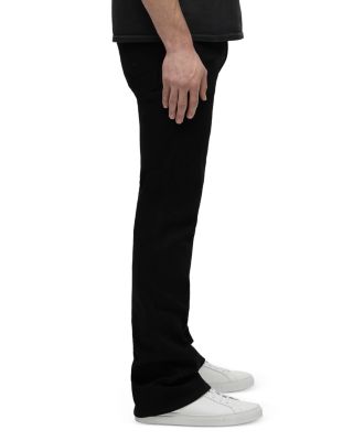 Walker Kick Flare Bootcut Jeans in Raven Black