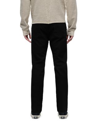Byron Straight Fit Jeans in Black Ridge