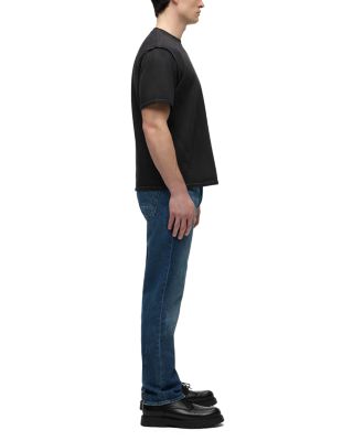 Byron Relaxed Fit Slim Straight Leg Jeans in Blue Mountain