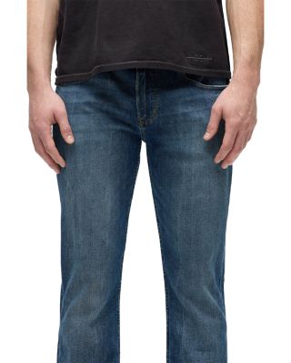 Byron Relaxed Fit Slim Straight Leg Jeans in Blue Mountain