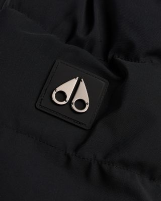 Betta Shearling Trim Down Puffer Jacket