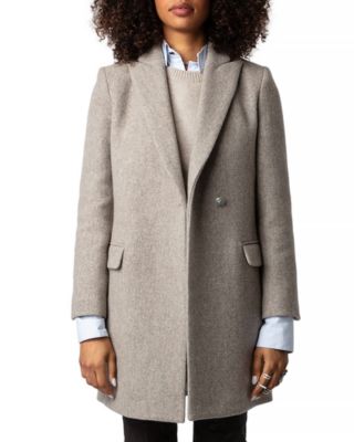 Zadig & Voltaire - Marco Wool Blend Coat