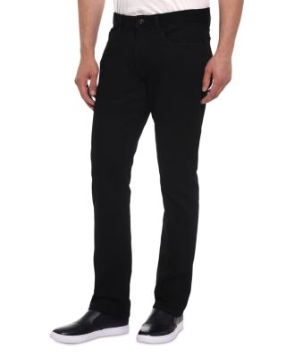 Robert Graham - Coleman Slim Straight Fit Jeans, Black