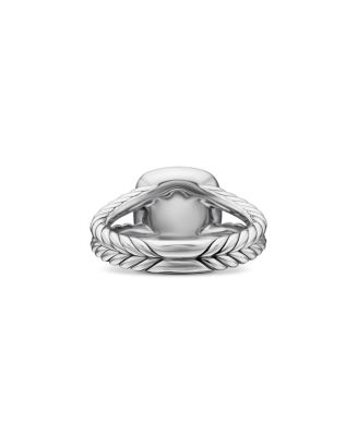 Sterling Silver Petite Albion&reg; Diamond Pav&eacute; Ring