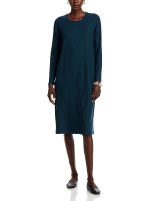 Eileen Fisher - Ribbed Knit Dress