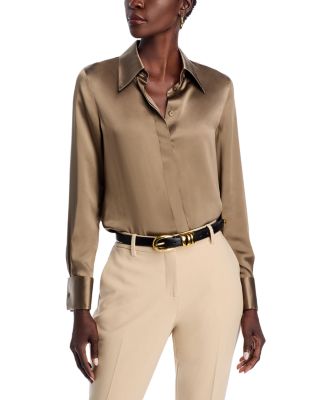 Lafayette 148 New York - Silk French Cuff Shirt