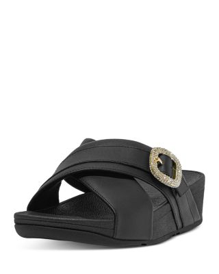 Women&#39;s Lulu Crystal Buckle Sandals