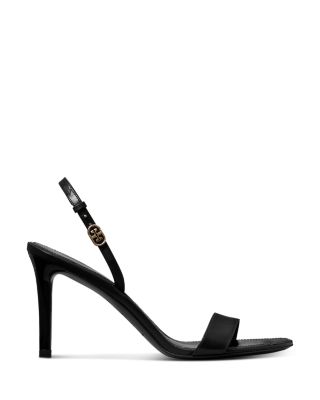 Women's Double T Buckle Heel Sandals