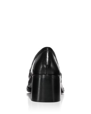 Women's Classic High Heel Loafer Pumps