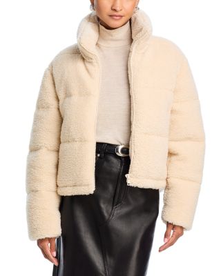 AQUA - Sherpa Puffer Jacket - Exclusive