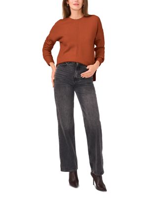 Center Seam Crewneck Sweater