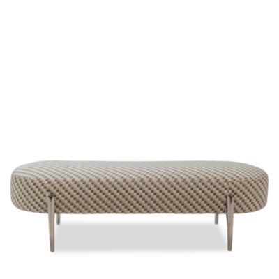 Vittoro Bench in Loro Piana Fabrics - Exclusive