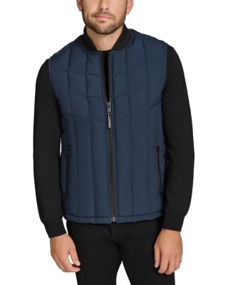 Oxley Stretch Quilted Water Resistant Full Zip Puffer Vest