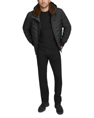 Loxton Faux Fur Collar Quilted Down Jacket