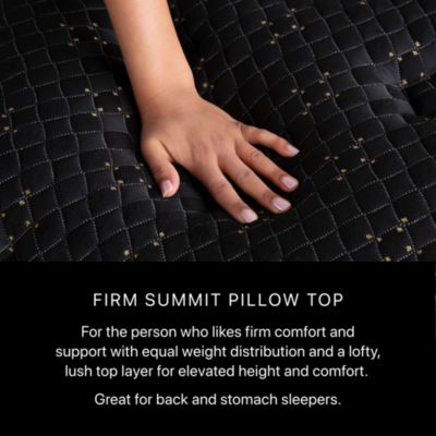 Black Series Four Medium Summit Pillow Top Mattress