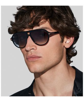 Jeffrey Pilot Sunglasses, 59mm