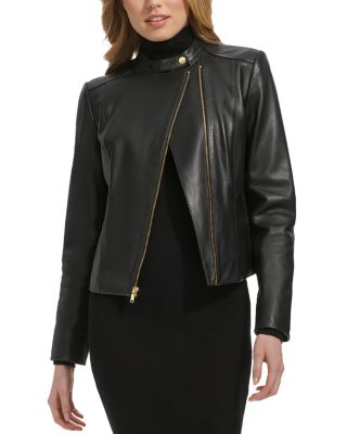 Cole Haan - Racer Leather Jacket