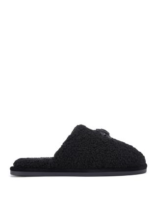 KURT GEIGER LONDON - Women's Kensington Eagle Accent Fleece Slippers