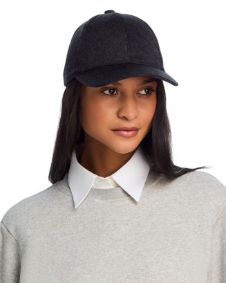 Vince Cashmere Baseball Hat | Bloomingdale display picture 3