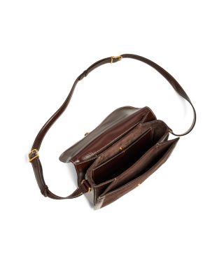 Men's 9 to 5 Suede Shoulder Bag