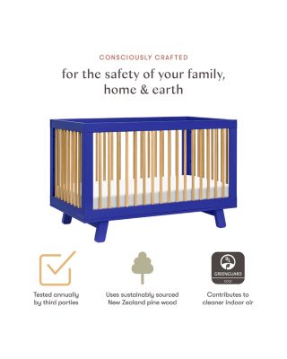 Hudson 3-in-1 Convertible Crib