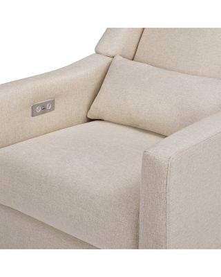 Kiwi Electronic Recliner and Swivel Glider With USB Port