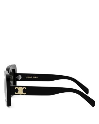 数量限定＊CELINE＊square in triomphe silk twill 2AW90A048 Celine Triomphe Square Acetate Sunglasses | Neiman Marcus
