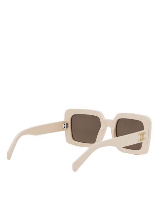 Triomphe Square Sunglasses, 56mm