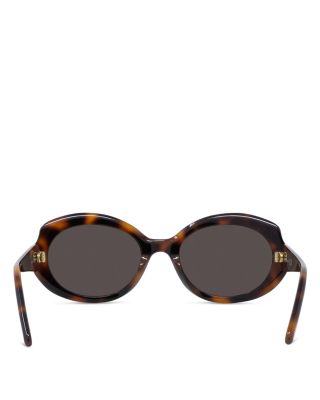 Slim Geometric Sunglasses, 54mm