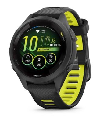 Forerunner 265S, Black/Amp Yellow Watch / Fitness Tracker